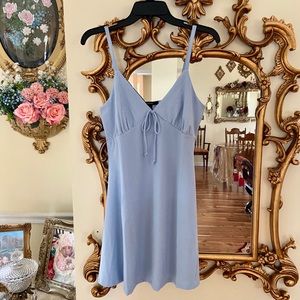NWT Forever 21 Periwinkle Blue Knit Dress Large